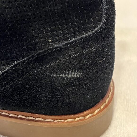 NEW Steve Madden Hardenn Men's Black Suede Leather Lace-Up Chukka Ankle Boots - Picture 13 of 13